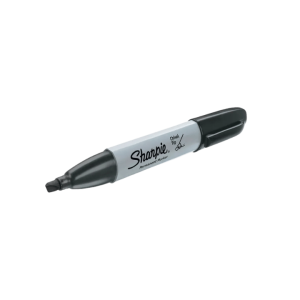 Sharpie Permanent Markers, Chisel Tip, Black